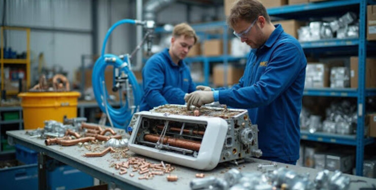 recyclage d'un ancien climatiseur