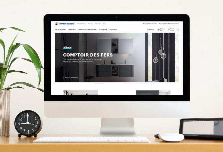Comptoir des Fers - Nouveau site internet