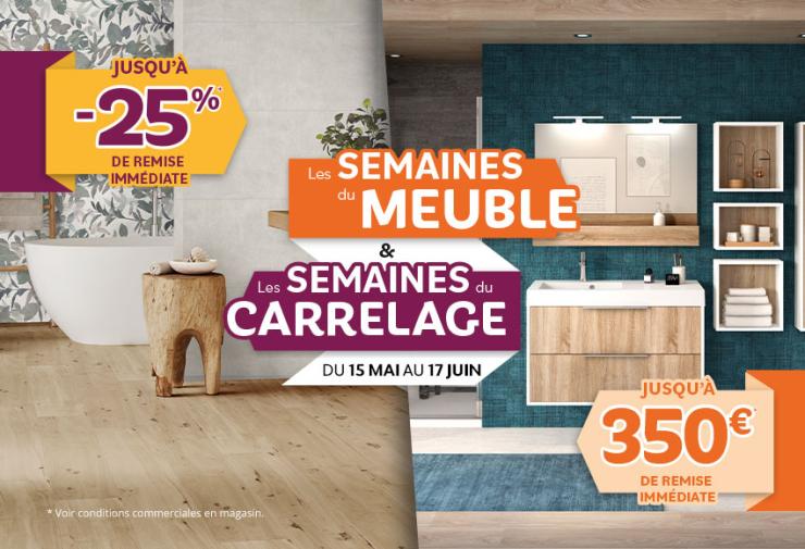 Les Semaines du Meuble et du Carrelage : à ne surtout pas rater ! | Comptoir des Fers